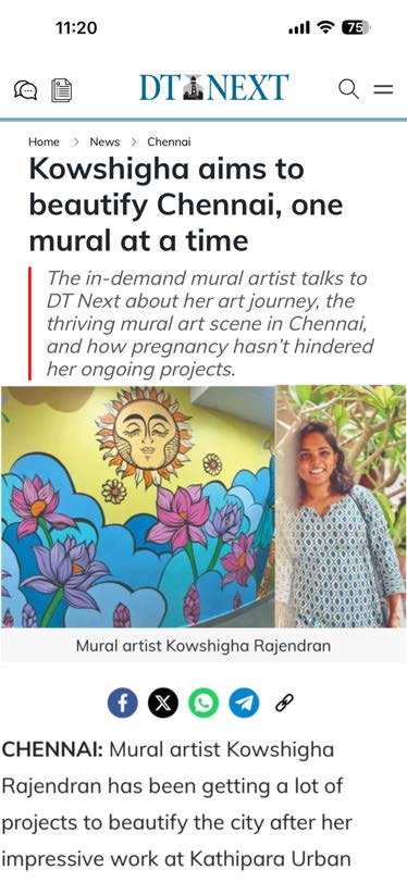 Kathipara Urban Art — First on-spot interview