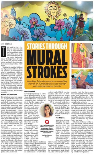 The Indian Express — Stories Through Mural Strokes